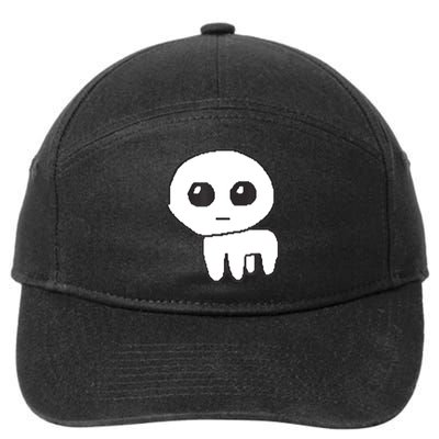 TBH Creature Meme 7-Panel Snapback Hat