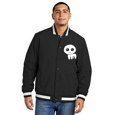 TBH Creature Meme Insulated Varsity Jacket