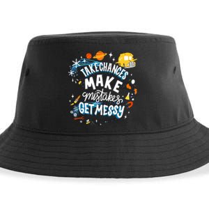 Take Chances Make Mistakes Get Messy Sustainable Bucket Hat