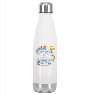 Take Chances Make Mistakes Get Messy Stainless Steel Insulated Water Bottle