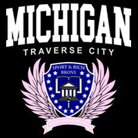 Traverse City Michigan Classy Logo Impact Tech Backpack