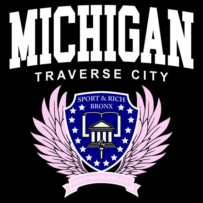 Traverse City Michigan Classy Logo Impact Tech Backpack