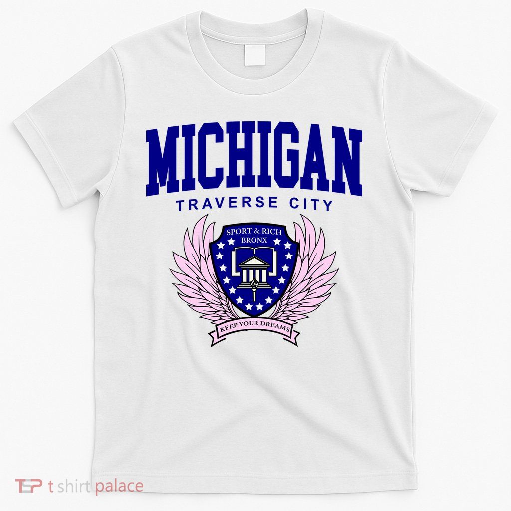 Traverse City Michigan Classy Logo T-Shirt