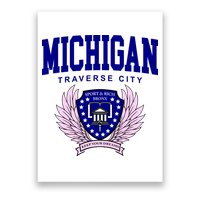 Traverse City Michigan Classy Logo Poster