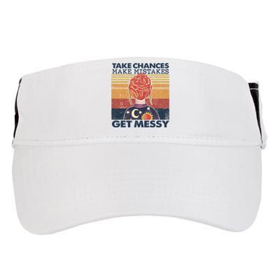 Take Chances Make Mistakes Get Messy Adult Drive Performance Visor