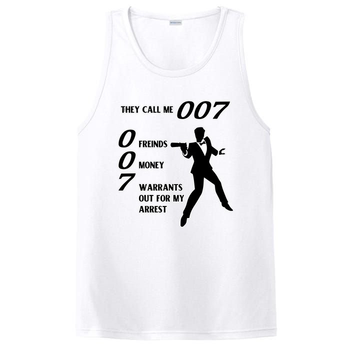 They Call Me 007 Friends Money Warrants Out For My Arrest PosiCharge Competitor Tank