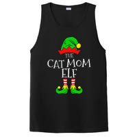 The Cat Mom Elf Funny Christmas Pet Lover Outfit PosiCharge Competitor Tank