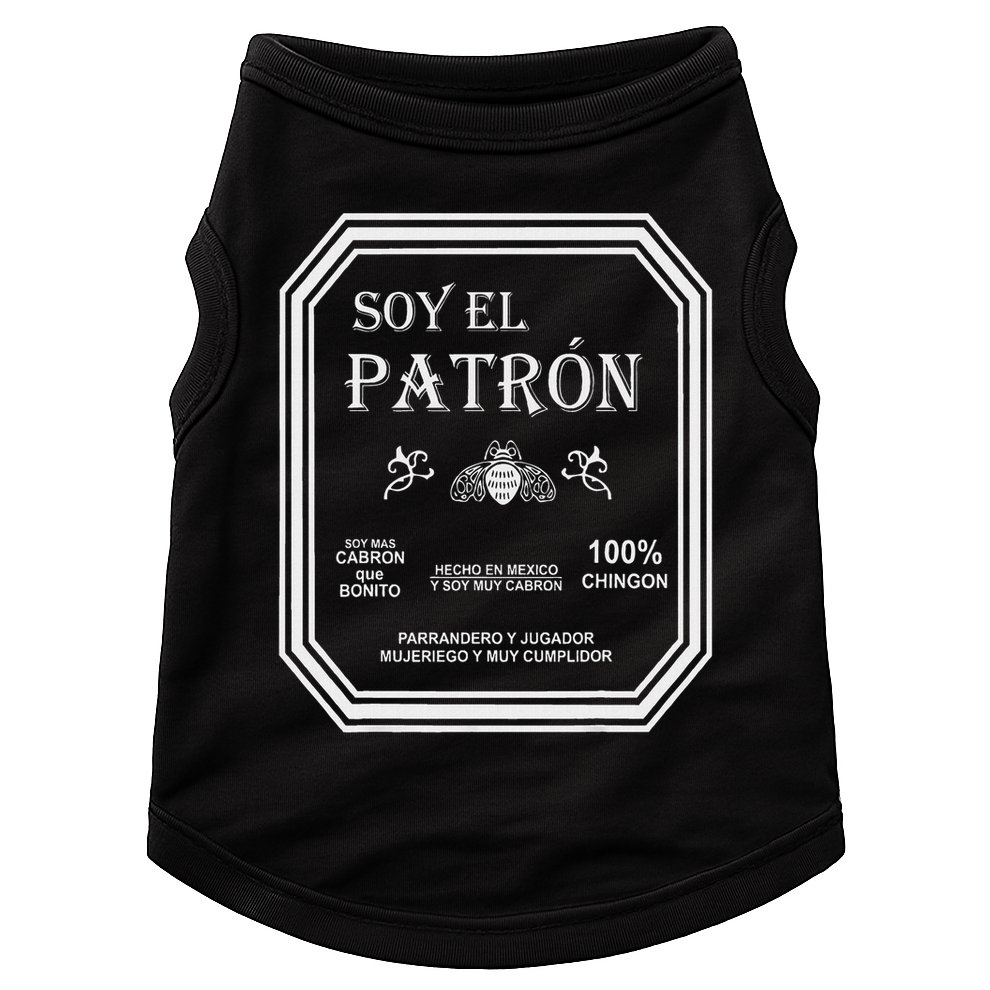 They Call Me El Jefe Patron The Boss Essential Doggie Tank