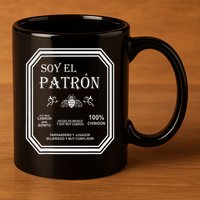They Call Me El Jefe Patron The Boss Essential 11oz C Handle Ceramic Mug