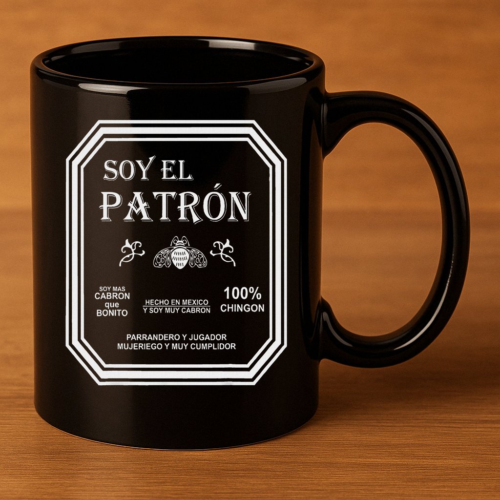 They Call Me El Jefe Patron The Boss Essential 11oz C Handle Ceramic Mug