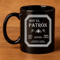 They Call Me El Jefe Patron The Boss Essential 11oz C Handle Ceramic Mug