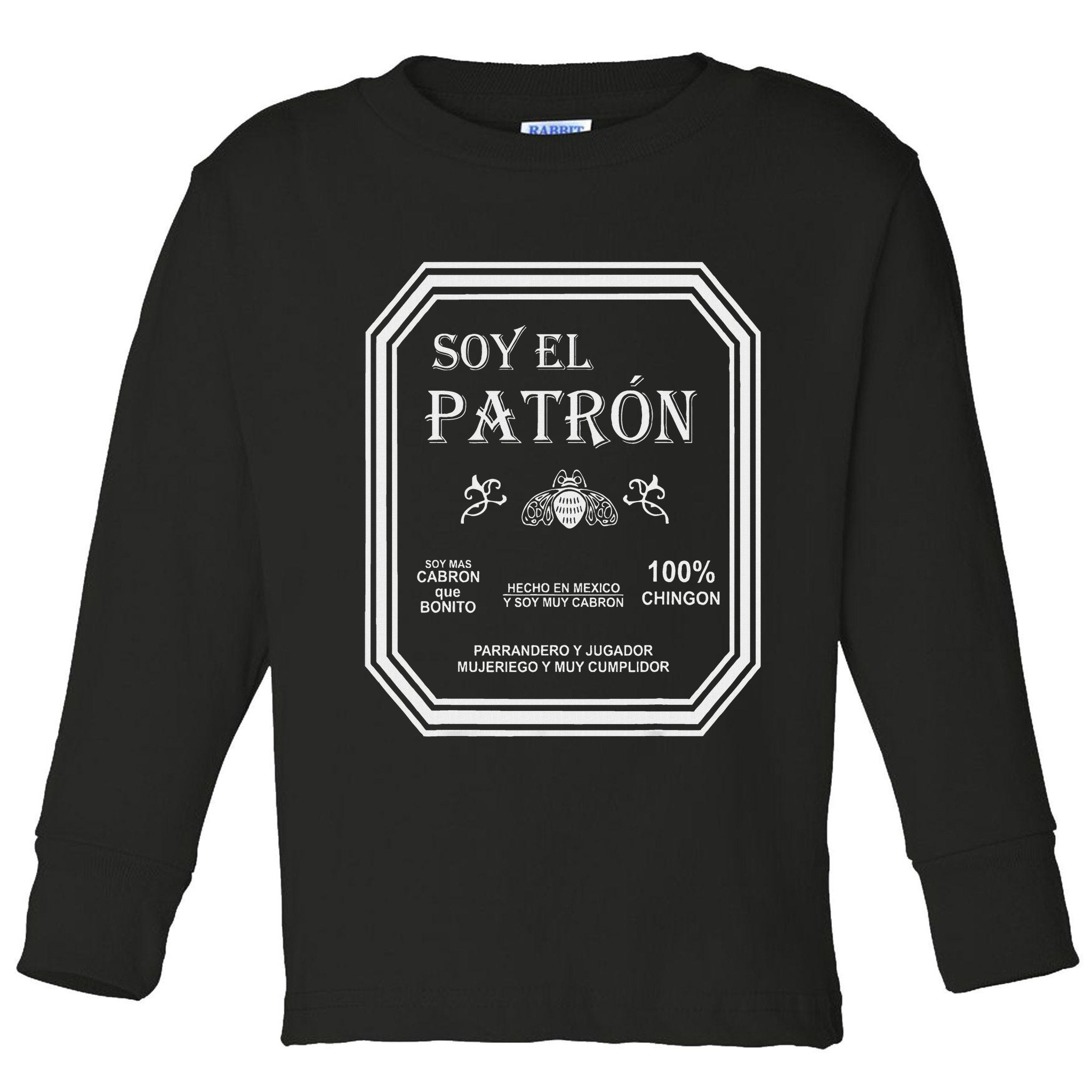 They Call Me El Jefe Patron The Boss Essential Toddler Long Sleeve Shirt