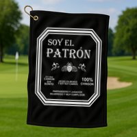 They Call Me El Jefe Patron The Boss Essential Golf Towel