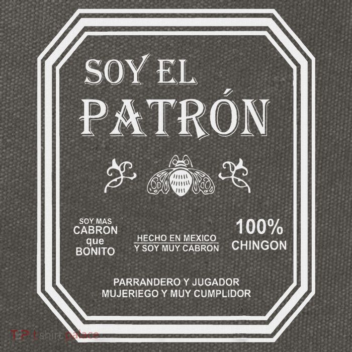 They Call Me El Jefe Patron The Boss Essential Cotton Canvas Backpack
