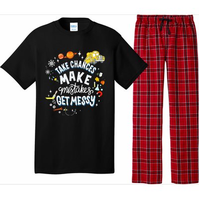 Take Chances Make Mistakes Get Messy For Women Pajama Set