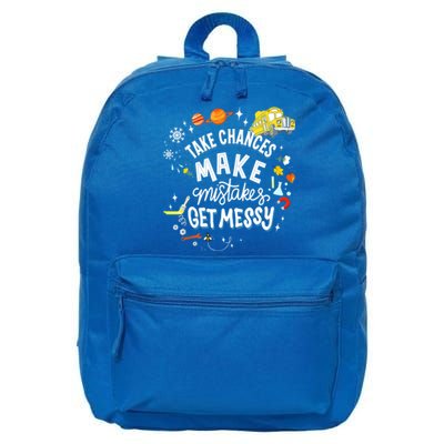 Take Chances Make Mistakes Get Messy For Women 16 in Basic Backpack