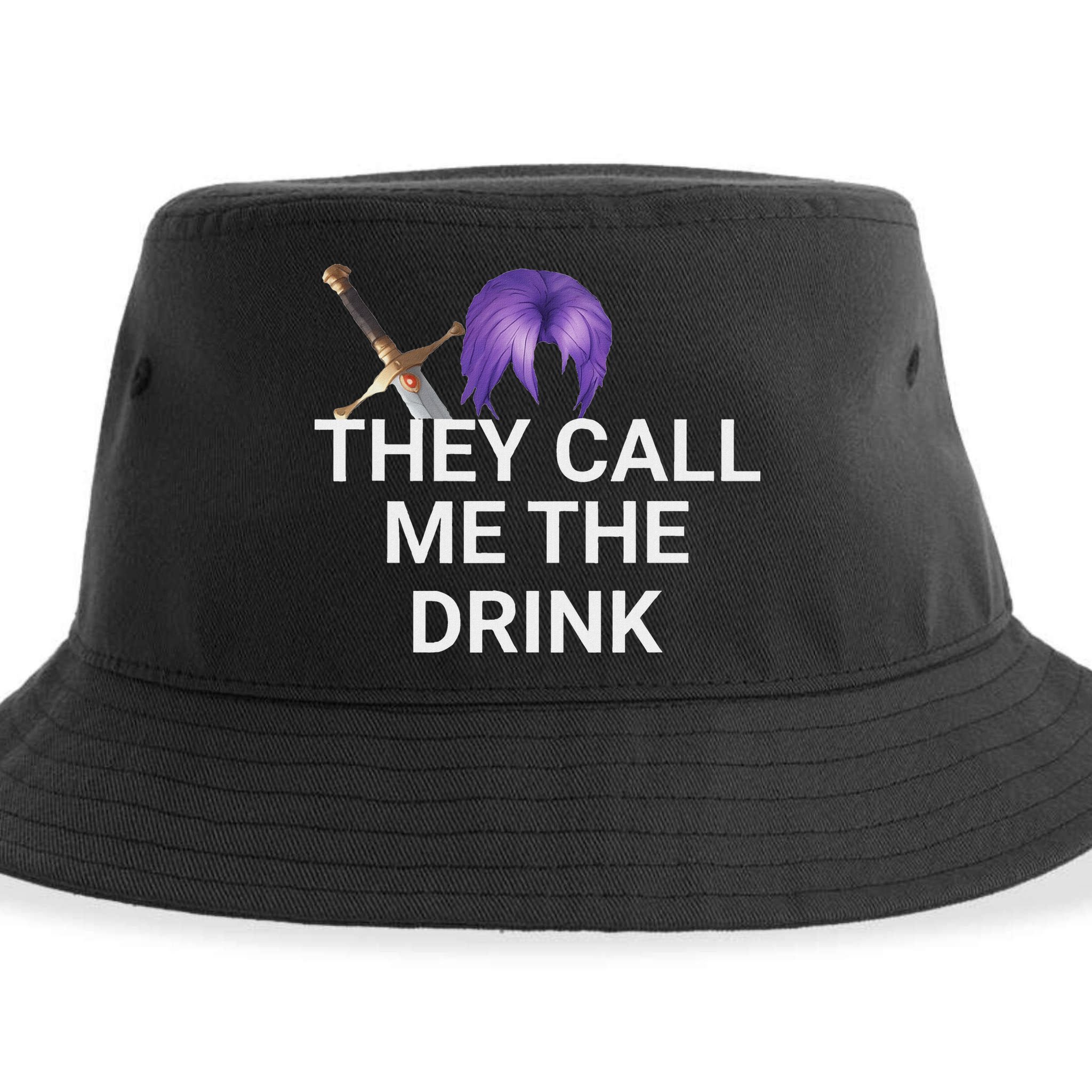 They Call Me The Drink Funny Meme Sustainable Bucket Hat