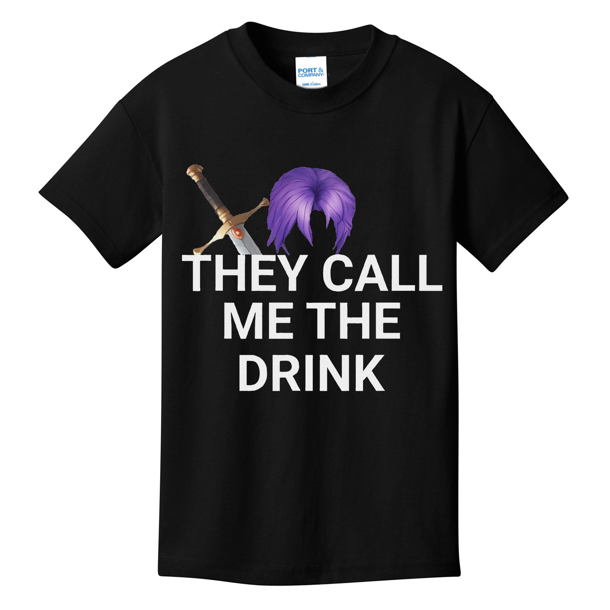 They Call Me The Drink Funny Meme Kids T-Shirt