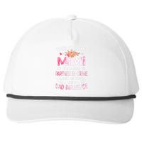 They Call Me Mimi Because Partner In Crime Mother's Day Gift Snapback Five-Panel Rope Hat