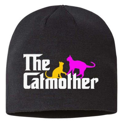 The Cat Mother Mother's Day Cat Owner Cat mom Gifts Sustainable Beanie