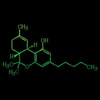 THC Cannabis Marijuana Medicine Chemical Formula Long Sleeve Shirt