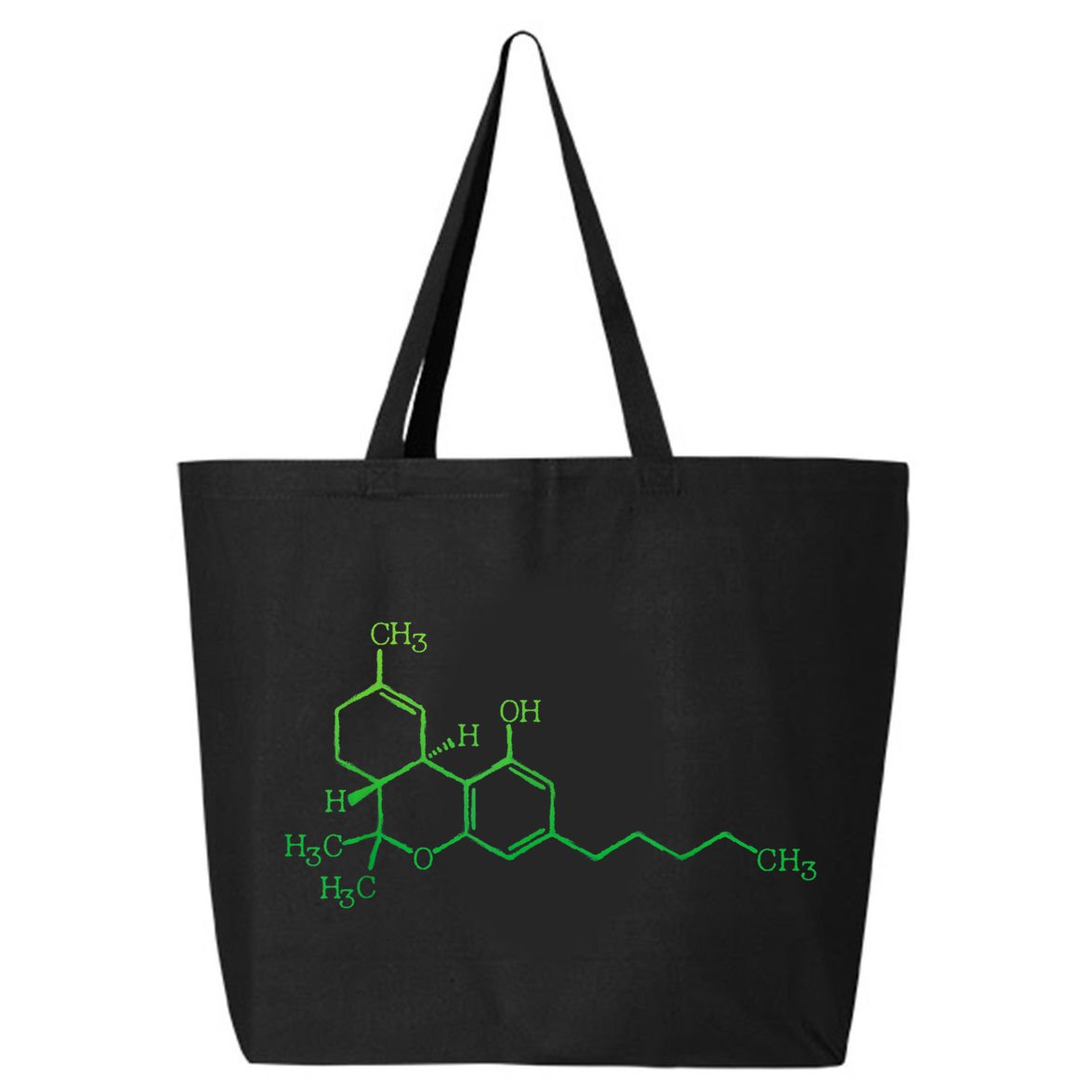 THC Cannabis Marijuana Medicine Chemical Formula 25L Jumbo Tote
