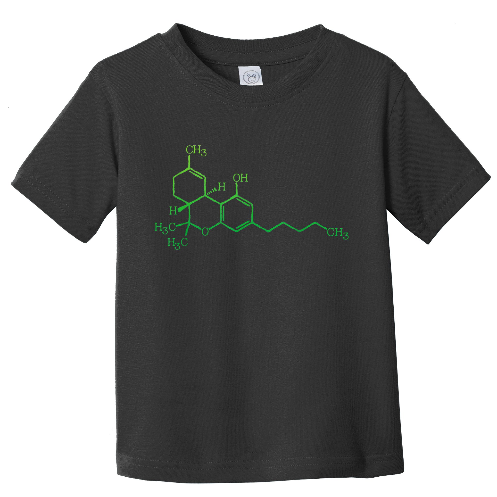 THC Cannabis Marijuana Medicine Chemical Formula Toddler T-Shirt