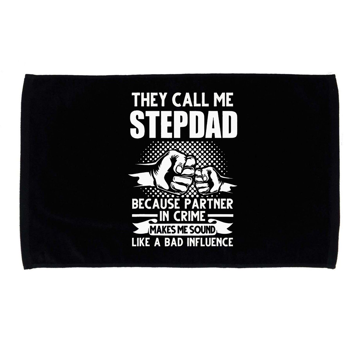 They call me Stepdad Stepfather Father's Day Microfiber Hand Towel