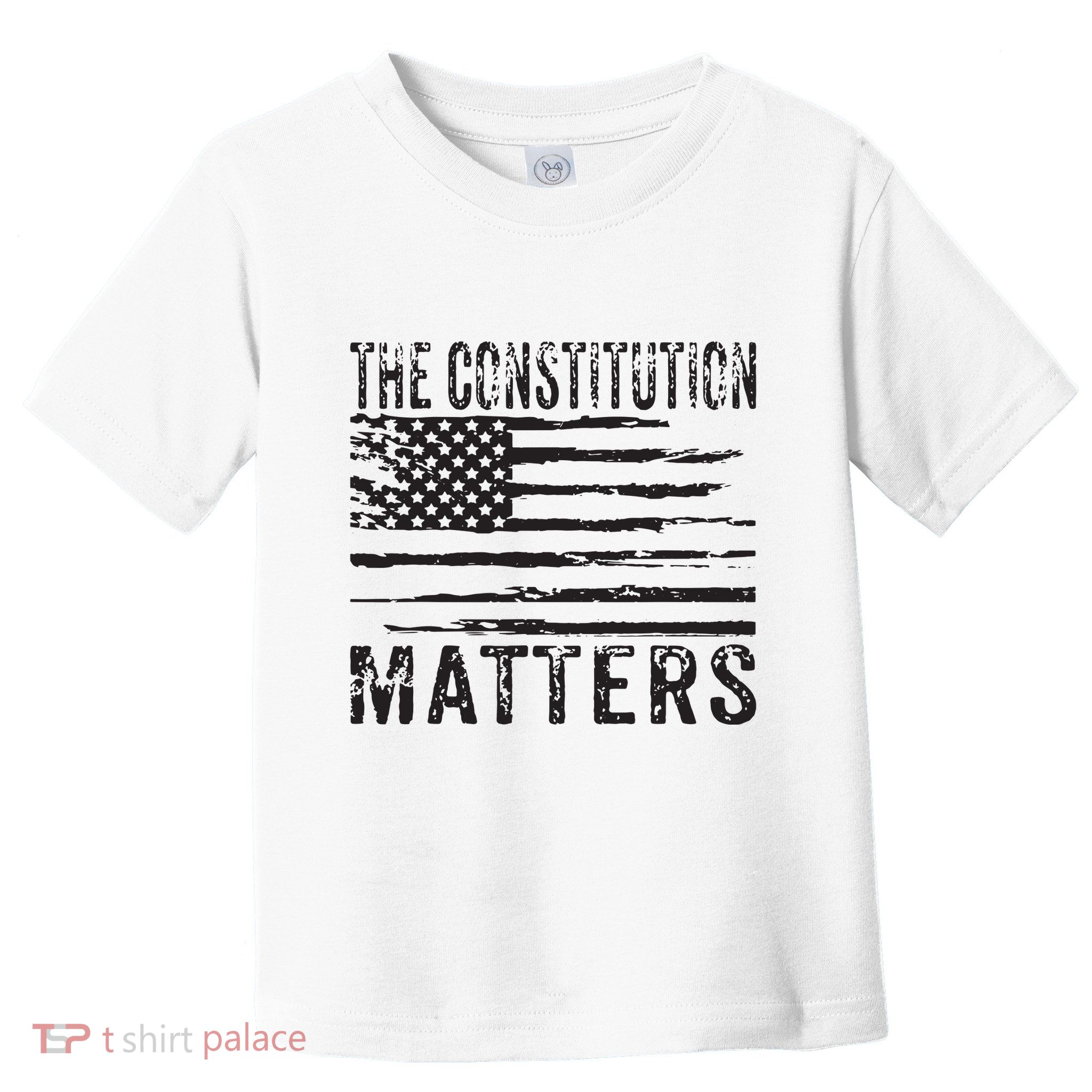 The Constitution Matters Vintage Patriotic American Flag Toddler T-Shirt