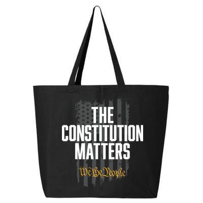 The Constitution Matters Vintage We The People Constitution 25L Jumbo Tote