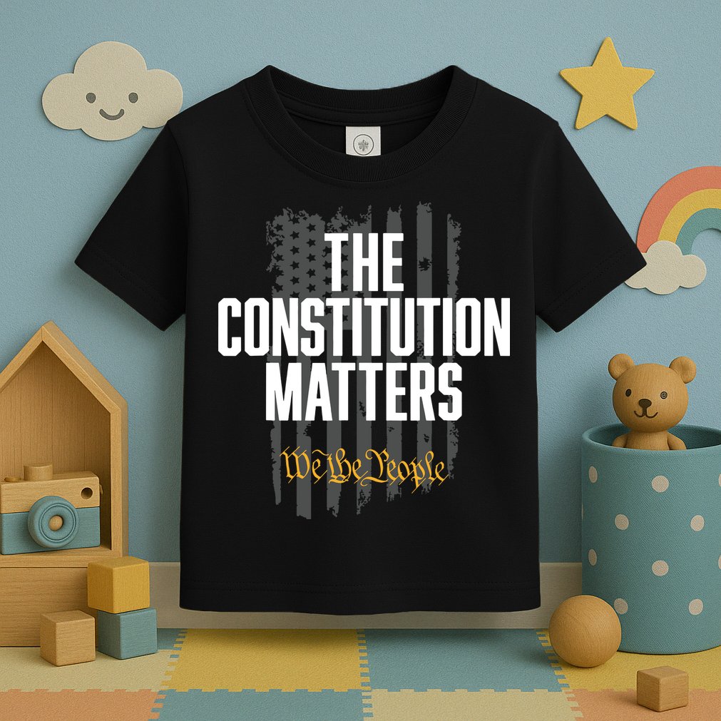 The Constitution Matters Vintage We The People Constitution Toddler T-Shirt