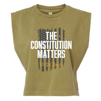 The Constitution Matters Vintage We The People Constitution Garment-Dyed Women's Muscle Tee