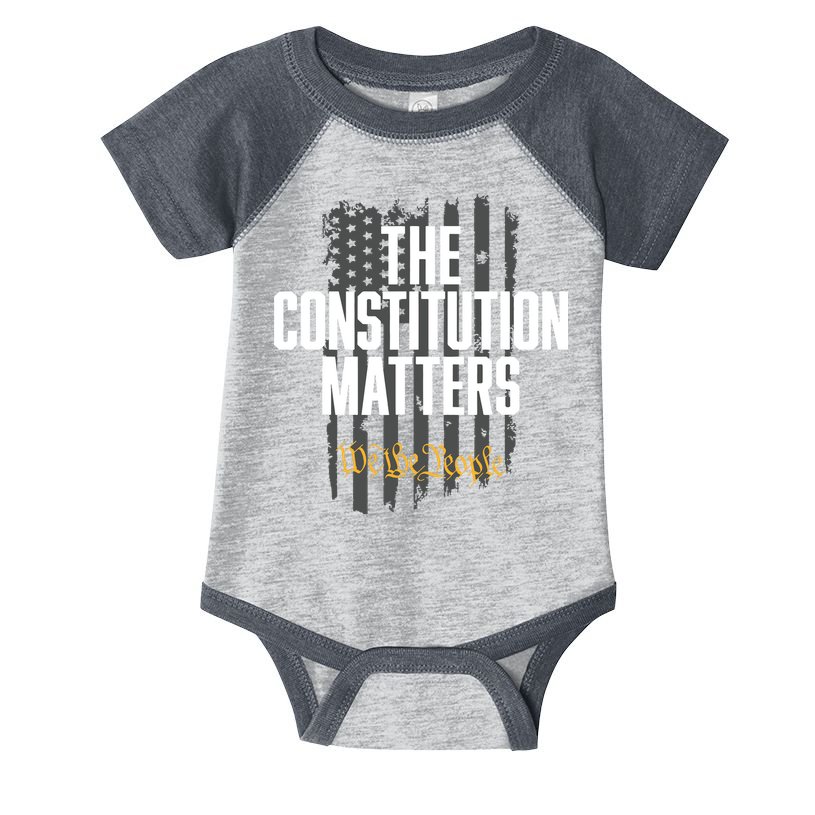 The Constitution Matters Vintage We The People Constitution Infant Baby Jersey Bodysuit
