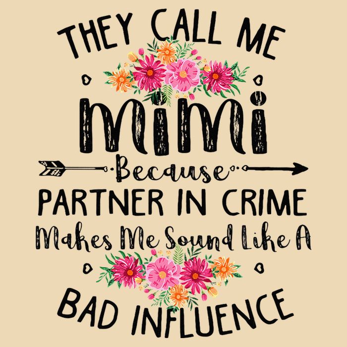 They Call Me Mimi Because Partner In Crime Bag