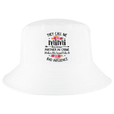 They Call Me Mimi Because Partner In Crime Cool Comfort Performance Bucket Hat