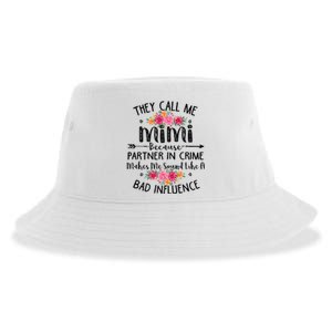 They Call Me Mimi Because Partner In Crime Sustainable Bucket Hat