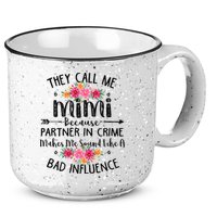 They Call Me Mimi Because Partner In Crime 15oz Campfire Ceramic Mug