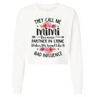 They Call Me Mimi Because Partner In Crime Cropped Pullover Crew