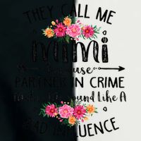 They Call Me Mimi Because Partner In Crime Infant Baby Jersey Bodysuit