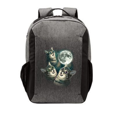 Three Cat Moon Funny Wolves Parody Great Gift Vector Backpack