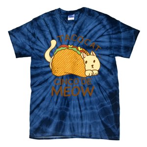 Taco Cat Mexican Cinco De Mayo Tie-Dye T-Shirt