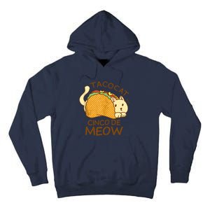 Taco Cat Mexican Cinco De Mayo Tall Hoodie