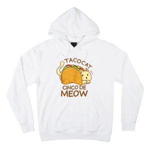 Taco Cat Mexican Cinco De Mayo Hoodie