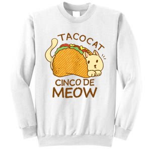 Taco Cat Mexican Cinco De Mayo Sweatshirt