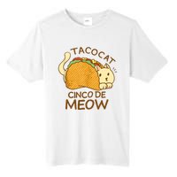 Taco Cat Mexican Cinco De Mayo Tall Fusion ChromaSoft Performance T-Shirt