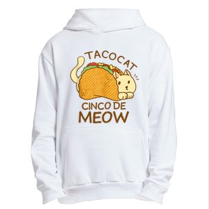 Taco Cat Mexican Cinco De Mayo Urban Pullover Hoodie