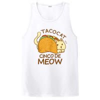 Taco Cat Mexican Cinco De Mayo PosiCharge Competitor Tank