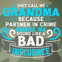 They Call Me Grandma Because Partner In Crime Bad Influence Legacy Tie Dye Trucker Hat