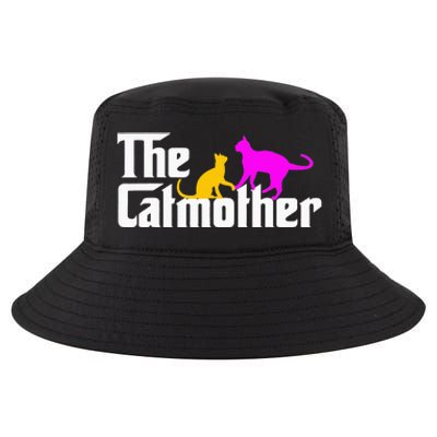 The Cat Mother Mother's Day Cat Owner Cat mom Gifts Cool Comfort Performance Bucket Hat