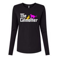 The Cat Mother Mother's Day Cat Owner Cat mom Gifts Womens Cotton Relaxed Long Sleeve T-Shirt